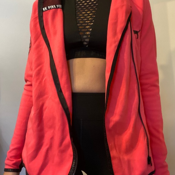 Victoria Secret Pink Limited Edition Zip Up sz XS - Picture 2 of 5